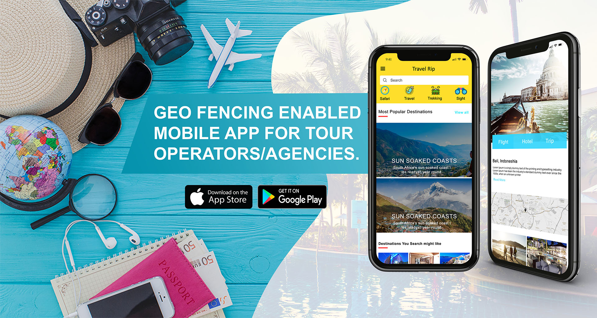 Geo Fencing Enable Tour Guide Application - Suretek Infosoft
